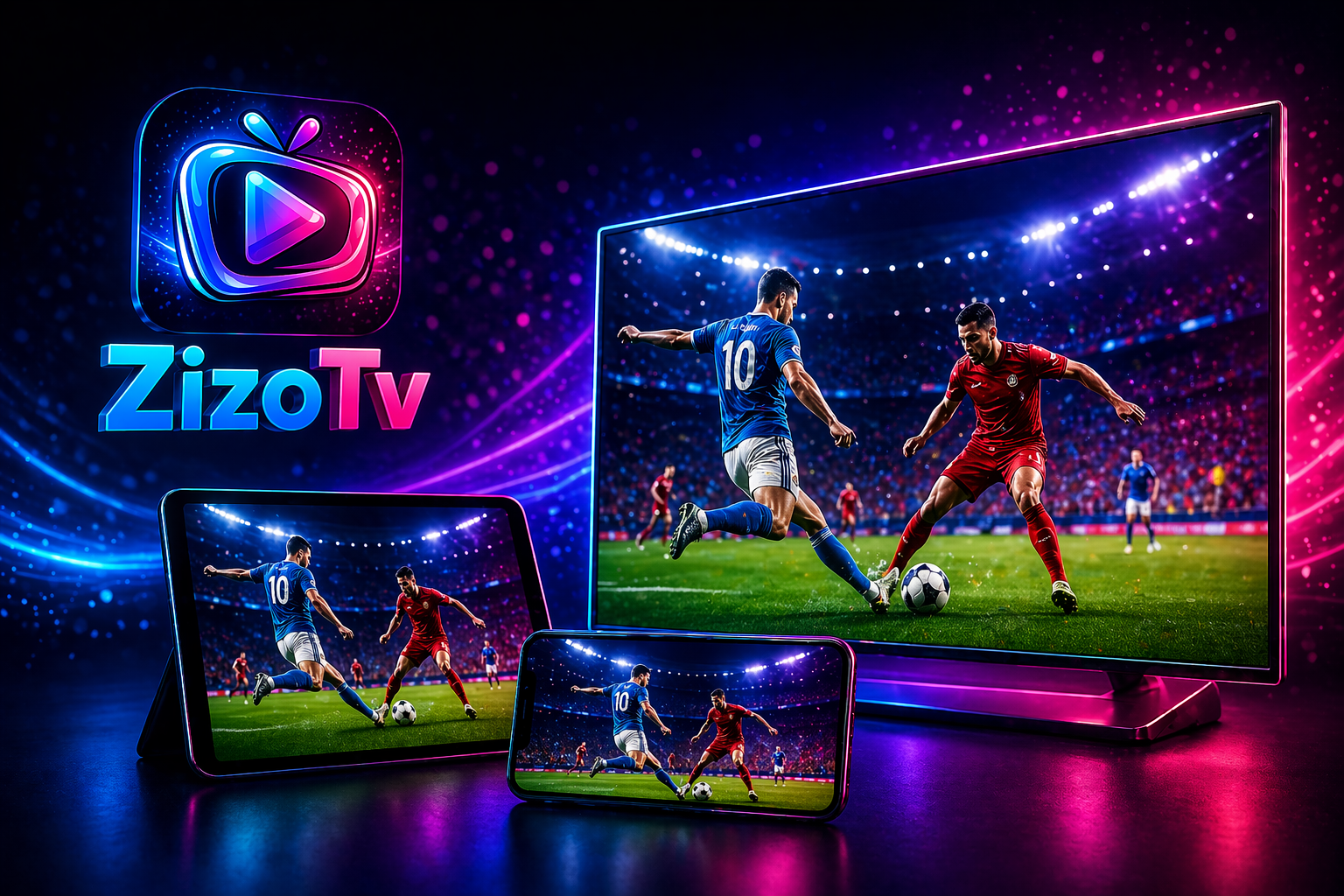 ZizoTv launch artwork